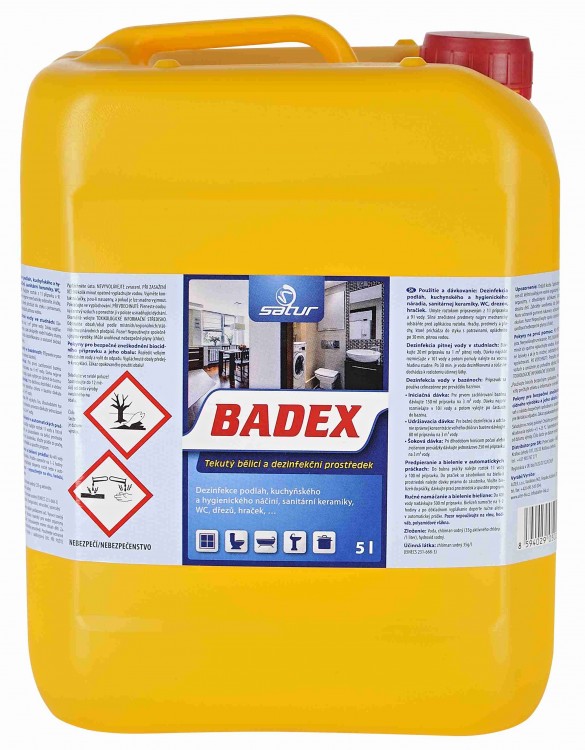 Satur Badex 5l - Drogerie Koupelna a WC Dezinfekce a plísně